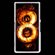 Coque Sony Xperia Z3 Compact Huit en feu