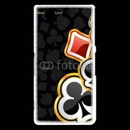 Coque Sony Xperia Z3 Compact Carte de poker