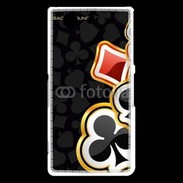 Coque Sony Xperia Z3 Compact Carte de poker
