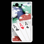 Coque Sony Xperia Z3 Compact Passion du poker