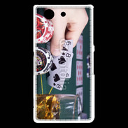 Coque Sony Xperia Z3 Compact Joueur de poker 3