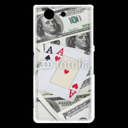 Coque Sony Xperia Z3 Compact Paire d'as au poker 2