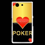 Coque Sony Xperia Z3 Compact Poker 6