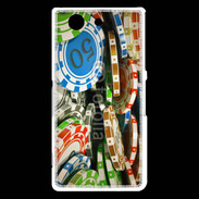 Coque Sony Xperia Z3 Compact Jetons de poker en folie
