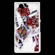 Coque Sony Xperia Z3 Compact Illustration poker 1