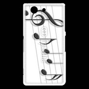 Coque Sony Xperia Z3 Compact Portée de notes