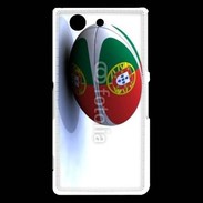 Coque Sony Xperia Z3 Compact Ballon de rugby Portugal