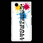 Coque Sony Xperia Z3 Compact Paintball Extrème Sport