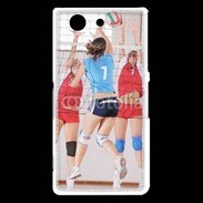 Coque Sony Xperia Z3 Compact Joueuses de volleyball au filet 2