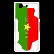 Coque Sony Xperia Z3 Compact drapeau Burkina Fasso