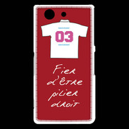 Coque Sony Xperia Z3 Compact Pilier droit Bonus offensif-défensif Rouge