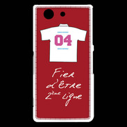 Coque Sony Xperia Z3 Compact Deuxième ligne G Bonus offensif Rouge