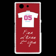 Coque Sony Xperia Z3 Compact Deuxième ligne D Bonus offensif Rouge