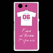 Coque Sony Xperia Z3 Compact Troisième ligne G Bonus offensif-défensif Rose