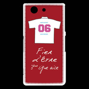 Coque Sony Xperia Z3 Compact Troisième ligne G Bonus offensif-défensif Rouge