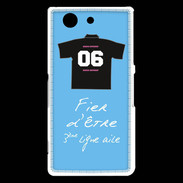 Coque Sony Xperia Z3 Compact Troisième ligne G Bonus offensif-défensif Bleu 2