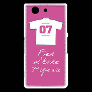 Coque Sony Xperia Z3 Compact Troisième ligne D Bonus offensif-défensif Rose