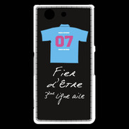 Coque Sony Xperia Z3 Compact Troisième ligne D Bonus offensif-défensif Noir 2