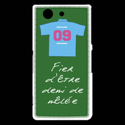 Coque Sony Xperia Z3 Compact Demi de mêlée Bonus offensif-défensif Vert 2