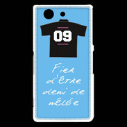 Coque Sony Xperia Z3 Compact Demi de mêlée Bonus offensif-défensif Bleu 2