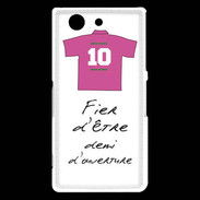 Coque Sony Xperia Z3 Compact Demi d'ouverture Bonus offensif-défensif Blanc