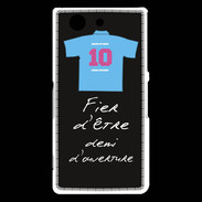 Coque Sony Xperia Z3 Compact Demi d'ouverture Bonus offensif-défensif Noir 2