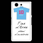 Coque Sony Xperia Z3 Compact Demi d'ouverture Bonus offensif-défensif Blanc 2