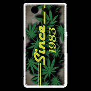 Coque Sony Xperia Z3 Compact Since cannabis 1983