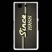 Coque Sony Xperia Z3 Compact Since 1988 gris