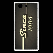 Coque Sony Xperia Z3 Compact Since 1994 gris