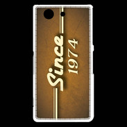 Coque Sony Xperia Z3 Compact Orange since 1974
