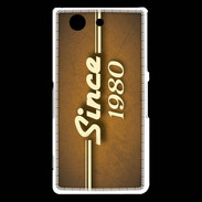 Coque Sony Xperia Z3 Compact Orange since 1980