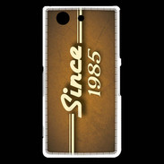Coque Sony Xperia Z3 Compact Orange since 1985