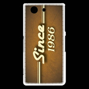 Coque Sony Xperia Z3 Compact Orange since 1986