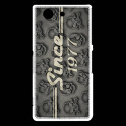 Coque Sony Xperia Z3 Compact Since crane gris 1977