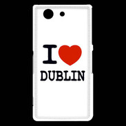 Coque Sony Xperia Z3 Compact I love Dublin