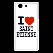 Coque Sony Xperia Z3 Compact I love Saint Etienne