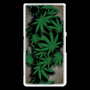 Coque Sony Xperia Z3 Compact Feuilles de cannabis 50