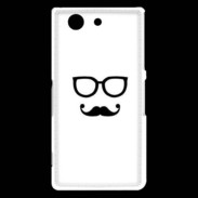 Coque Sony Xperia Z3 Compact moustache 2