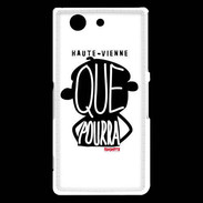 Coque Sony Xperia Z3 Compact Adishatz Humour Haute Vienne