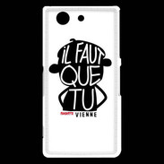 Coque Sony Xperia Z3 Compact Adishatz Humour Vienne