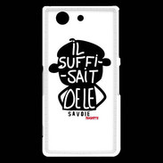 Coque Sony Xperia Z3 Compact Adishatz Humour Savoie