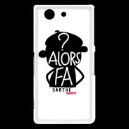 Coque Sony Xperia Z3 Compact Adishatz Humour Sarthe