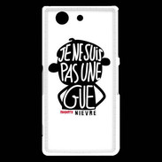 Coque Sony Xperia Z3 Compact Adishatz Humour Nièvre