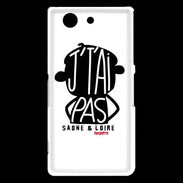 Coque Sony Xperia Z3 Compact Adishatz Humour Saone et Loire