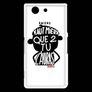 Coque Sony Xperia Z3 Compact Adishatz Humour Amiens