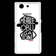 Coque Sony Xperia Z3 Compact Adishatz Humour Quimper