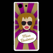 Coque Sony Xperia Z3 Compact Miss business Rousse