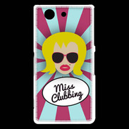 Coque Sony Xperia Z3 Compact Miss Clubbing Blonde