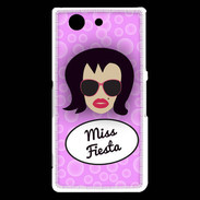 Coque Sony Xperia Z3 Compact Miss Fiesta Brune
